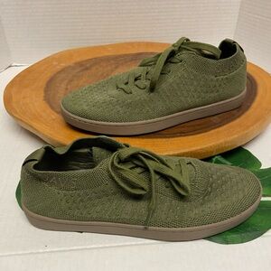 SUAVS Olive Green Unisex Zilker Sneakers W8.5 M6.5